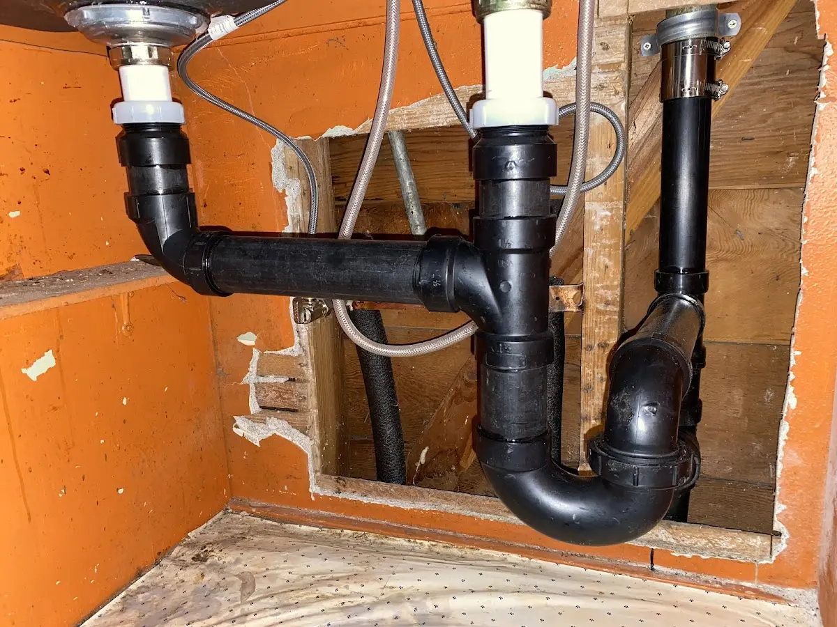 Professional Repiping Services equipment and tools on the job in Lexington